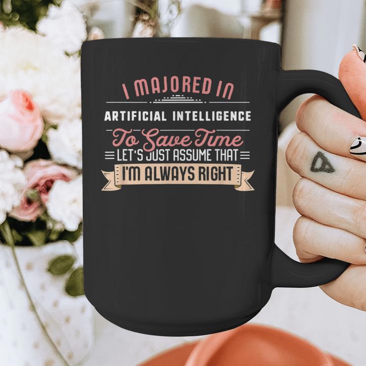 Artificial Intelligence Major Student Shirt Graduation Graphic Print Coffee Mug