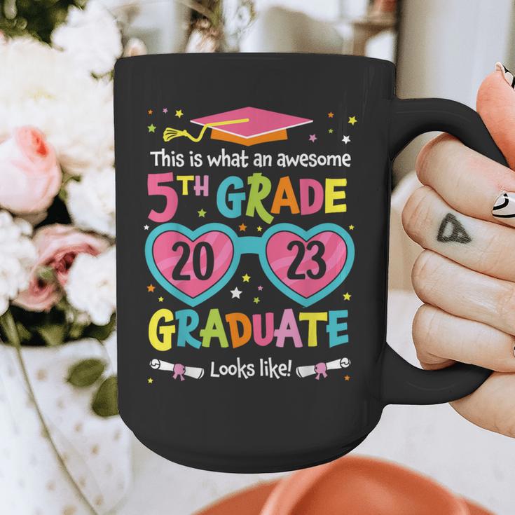 Awesome 5th Grade Graduate Looks Like Class 2023 Graduation Graphic Print Coffee Mug