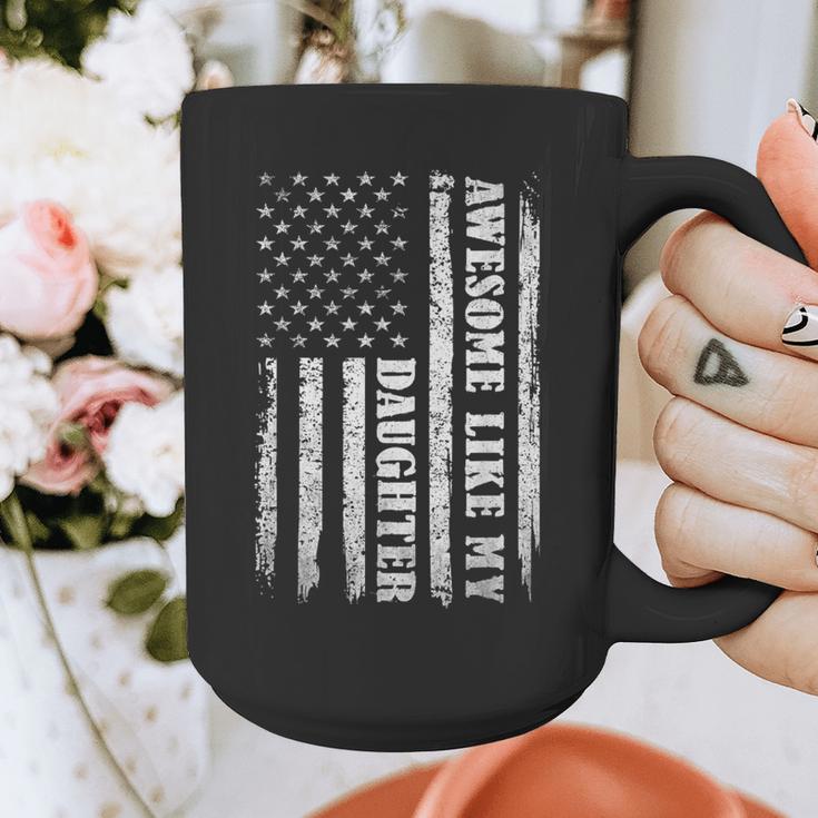 Awesome Like My Daughter Men For Dad Fathers Day Graphic Print Coffee Mug Awesome Like My Daughter Men For Dad Fathers Day Graphic Print Coffee Mug