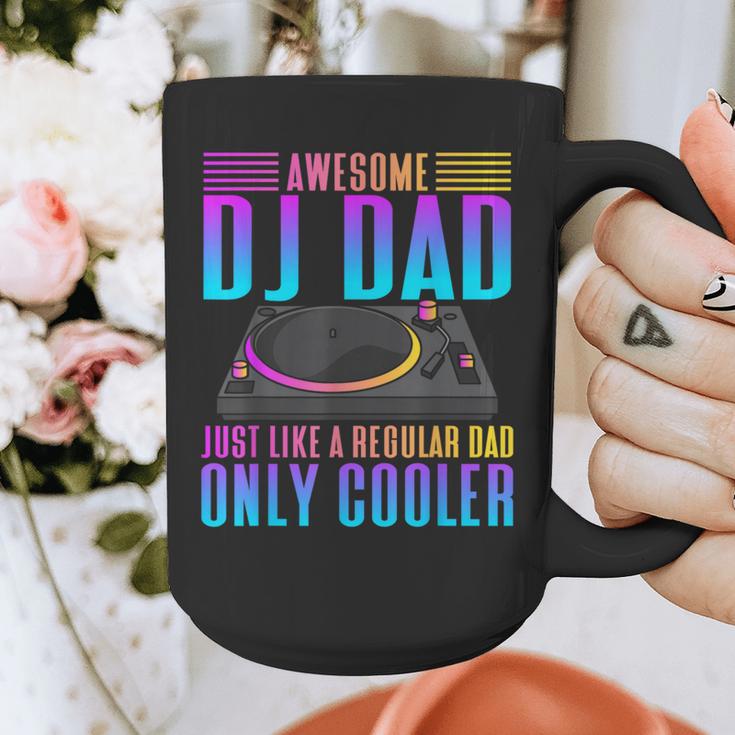 Awesome DJ Dad DJ Music Graphic Print Coffee Mug Awesome DJ Dad DJ Music Graphic Print Coffee Mug