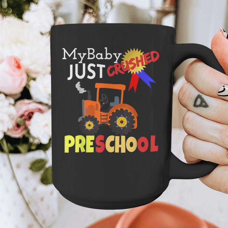 My Baby Just Crushed Preschool Graduation Graphic Print Coffee Mug