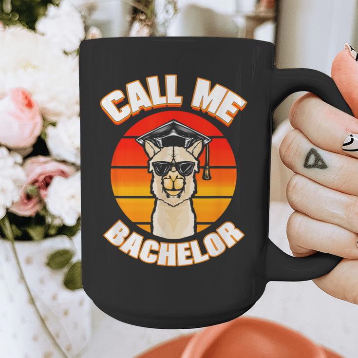 Bachelor Graduation For University Degree Party Llama Graphic Print Coffee Mug