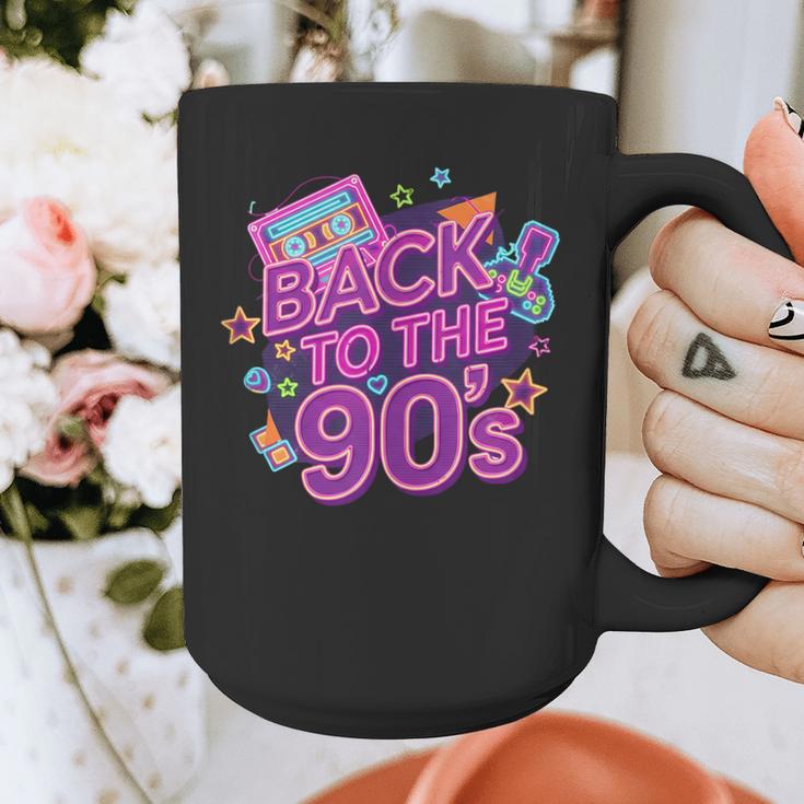 Back To The 90s Retro Nostalgia Graphic Print Coffee Mug