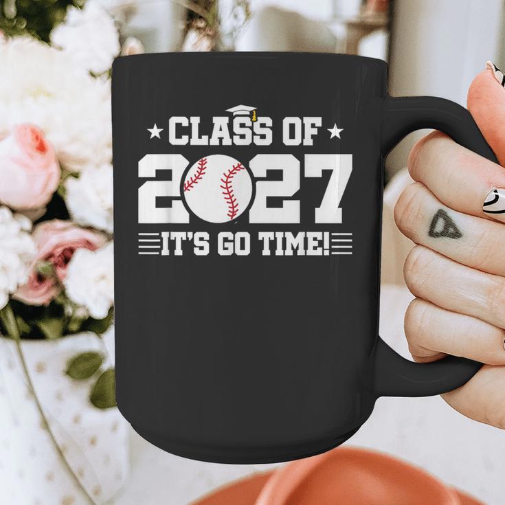 Back To School 2027 Baseball 2027 Graduation Class Of 2027 Graphic Print Coffee Mug