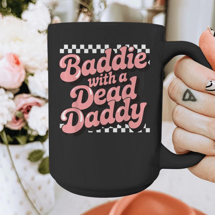Baddie With A Dead Daddy Graphic Print Coffee Mug