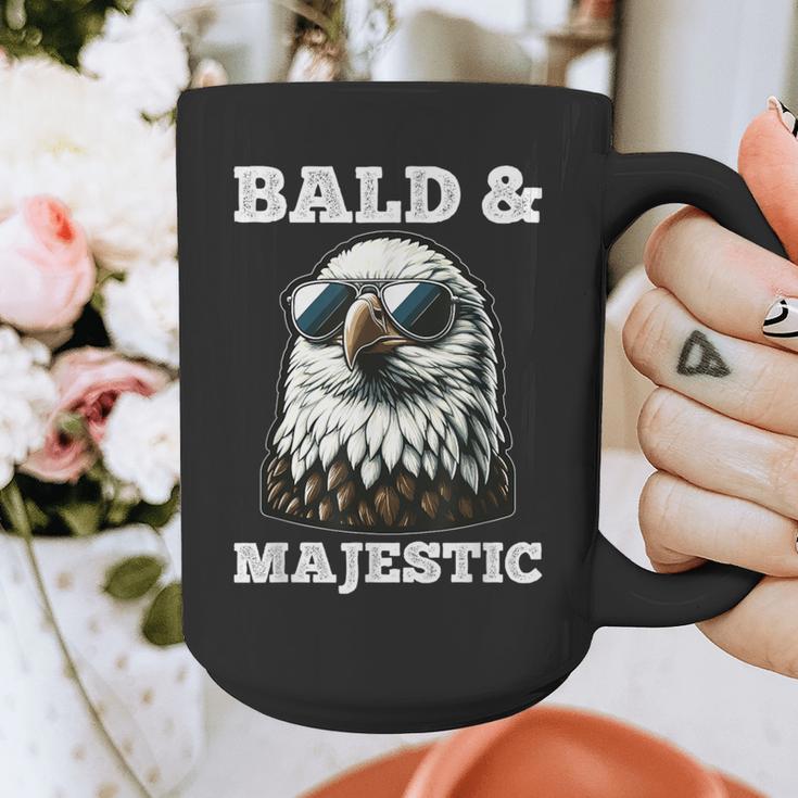 Bald & Majestic Sexy Bald Guy Dad Graphic Print Coffee Mug