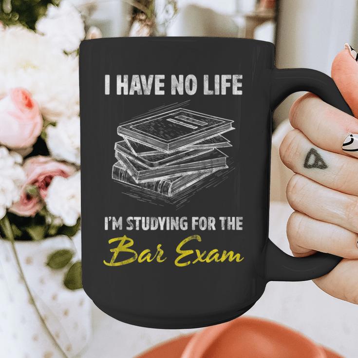 Bar Exam Law School Graduation I Have No Life Graphic Print Coffee Mug