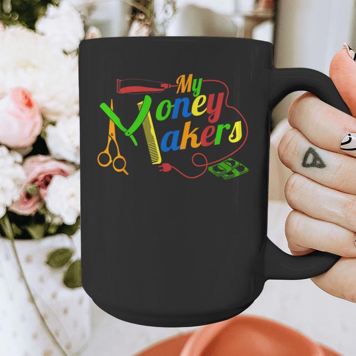 Barbering Tools Barber School Graduation Gear T-Shirt Graphic Print Coffee Mug
