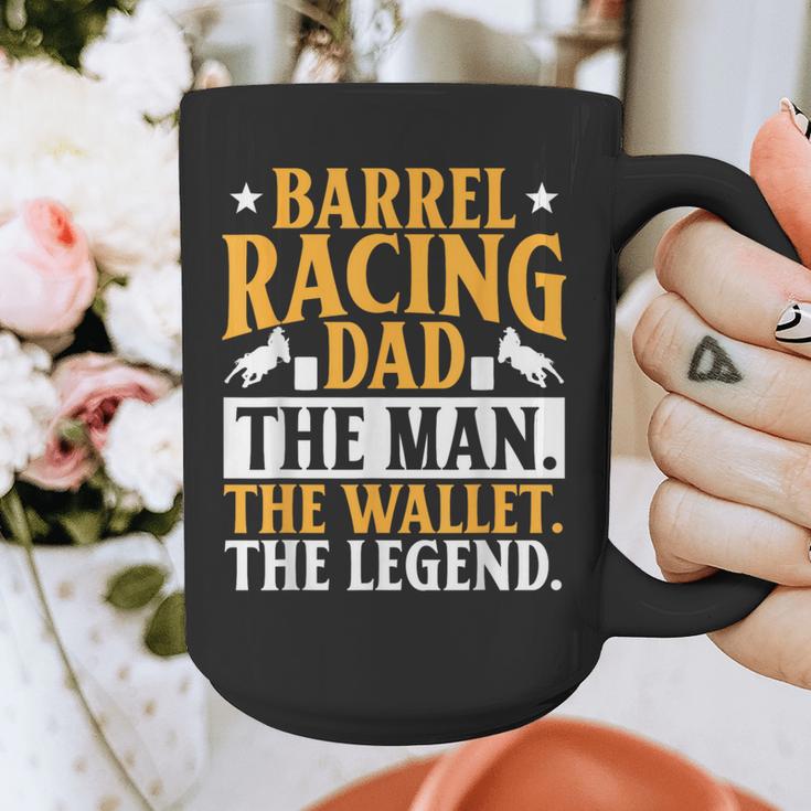Barrel Racing Dad Horse Barrel Racer Graphic Print Coffee Mug
