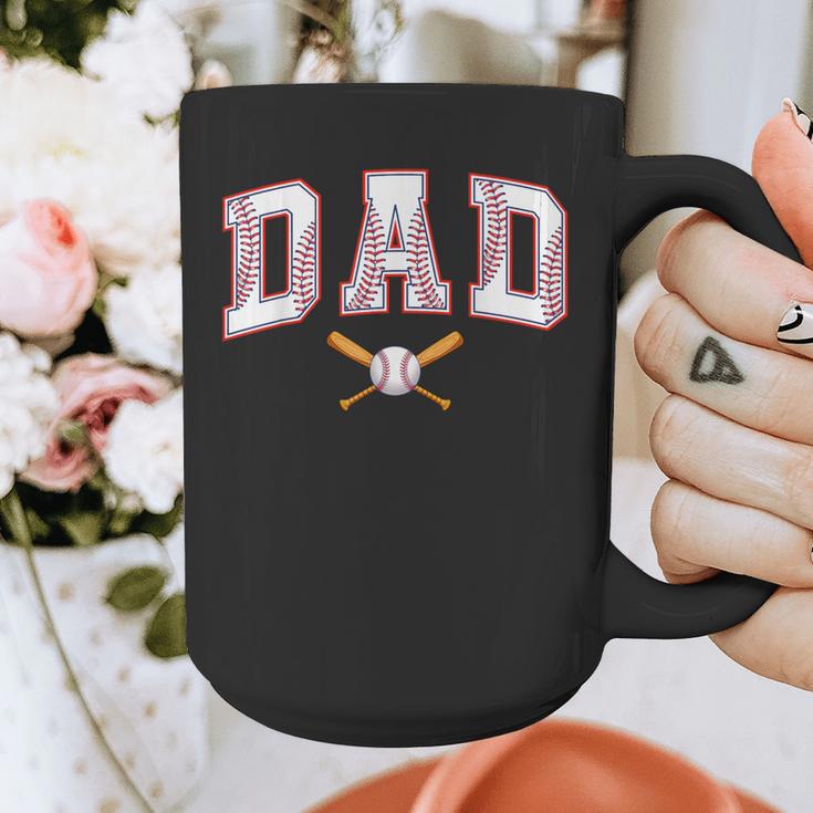 Baseball Dad Shirt Baseball Player Game Day Father's Day Graphic Print Coffee Mug