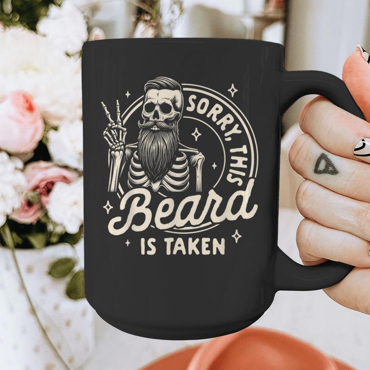 Bearded Dad Daddy Father’s Day Sorry This Beard Is Taken Graphic Print Coffee Mug