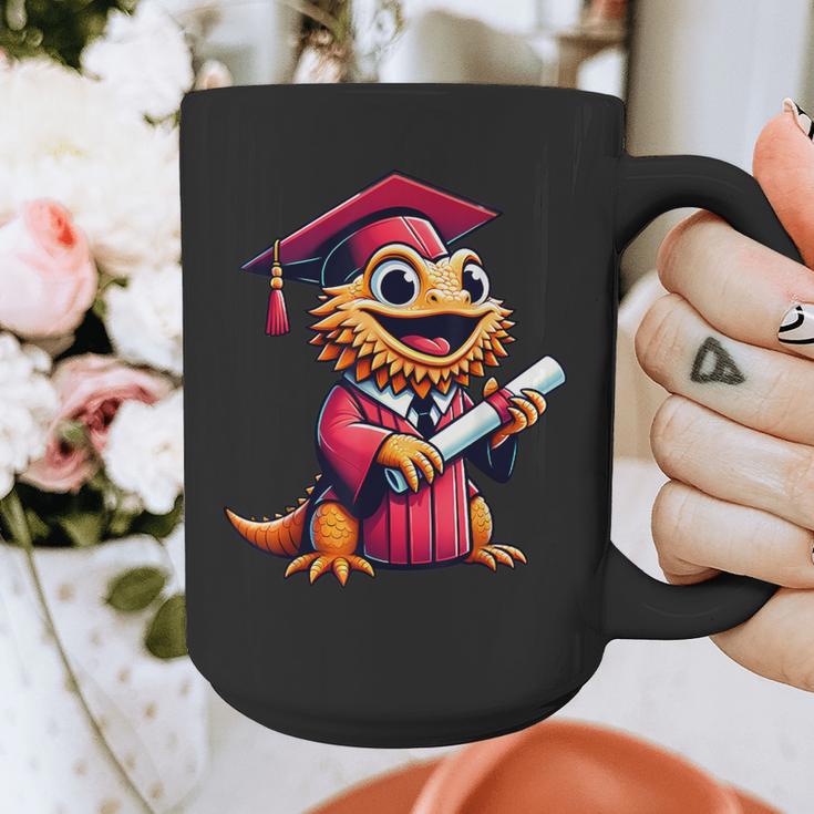 Bearded Dragon Graduation Kindergarten Elementary Girl Boy Graphic Print Coffee Mug