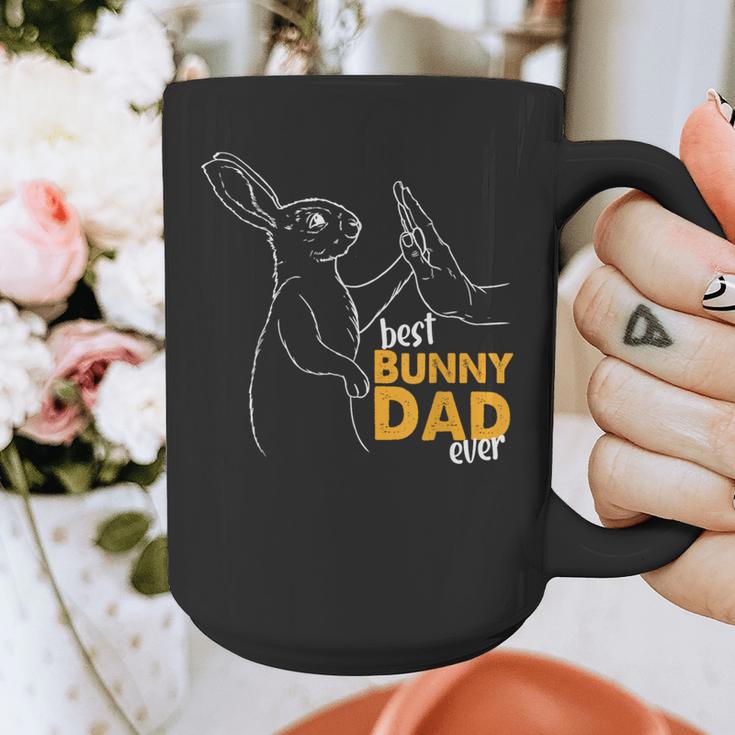 Best Bunny Dad Ever Rabbit Daddy Bunny Father Bunny Graphic Print Coffee Mug