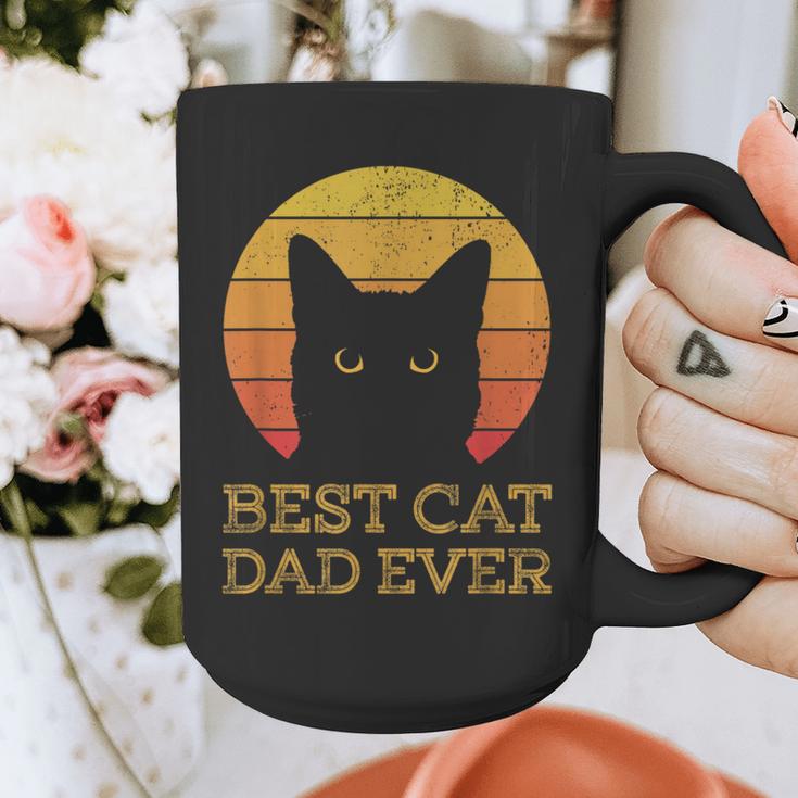 Best Cat Dad Ever Vintage Cat Daddy Fathers Day Graphic Print Coffee Mug Best Cat Dad Ever Vintage Cat Daddy Fathers Day Graphic Print Coffee Mug