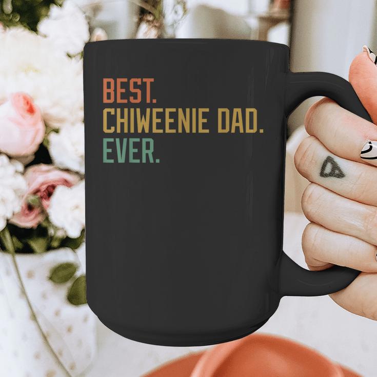 Best Chiweenie Dad Ever Dog Breed Father's Day Canine Puppy Graphic Print Coffee Mug