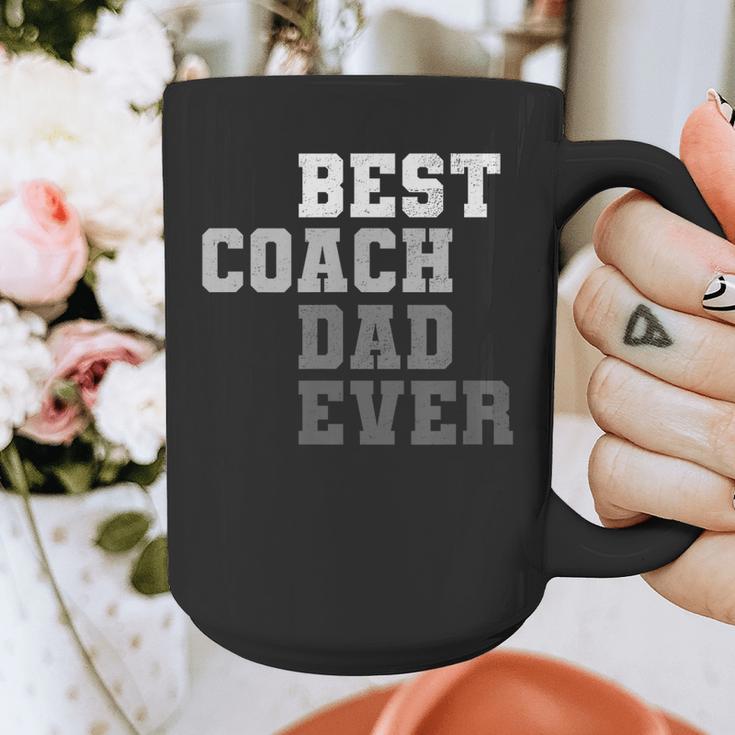 Best Coach Dad Ever Football Soccer Baseball Basketball Graphic Print Coffee Mug