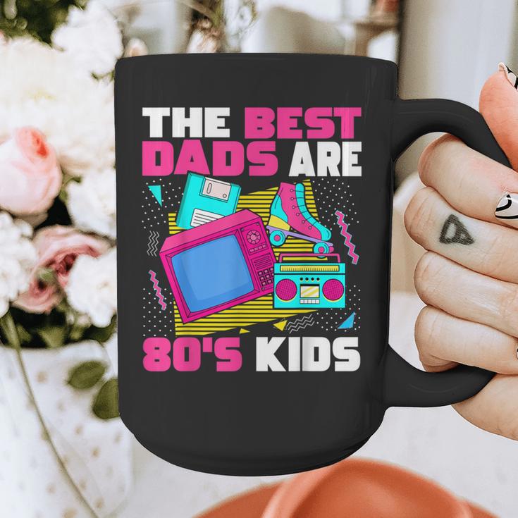 The Best Dads Are 80s Kids 80s Dad Nostalgia Graphic Print Coffee Mug