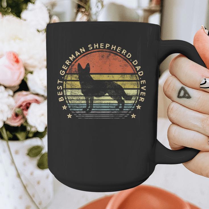 Best German Shepherd Dad Ever Daddy Dog Lover Owner Graphic Print Coffee Mug