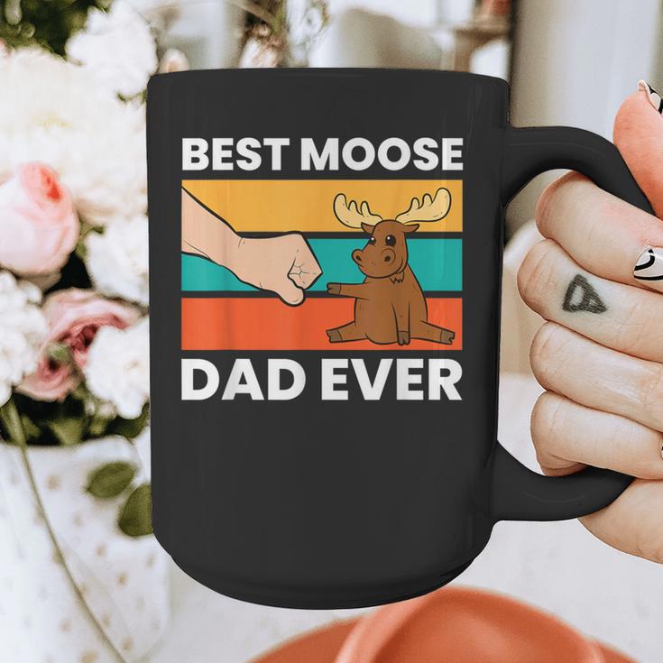 Best Moose Dad Ever Moose Graphic Print Coffee Mug