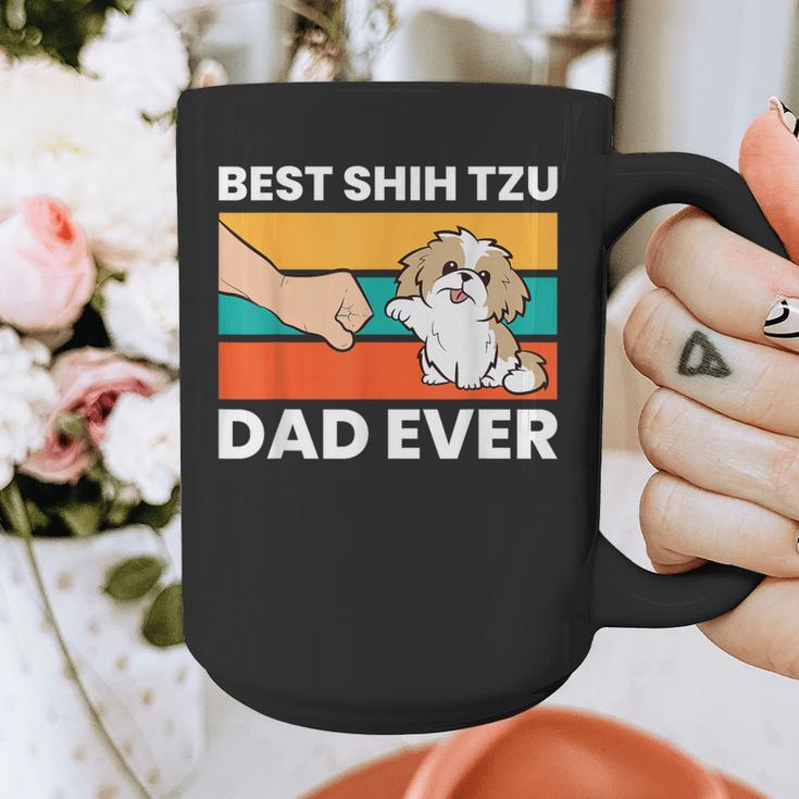 Best Shih Tzu Dad Ever Shih Tzu Graphic Print Coffee Mug