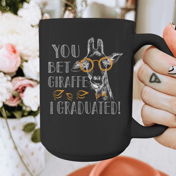 You Bet Giraffe I Graduated Graduation Gift Graphic Print Coffee Mug
