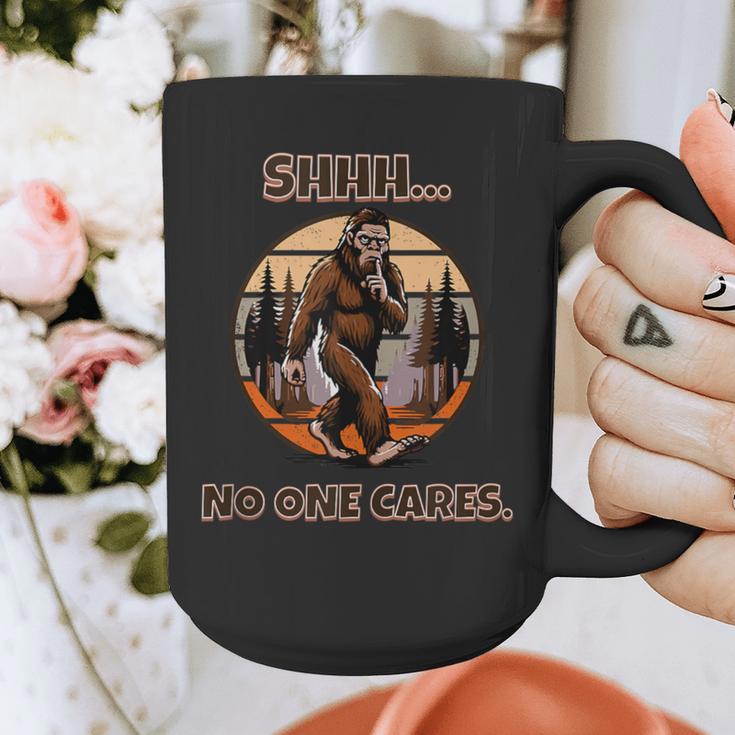 Bigfoot Sasquatch Lover Introvert Antisocial Humor Graphic Print Coffee Mug