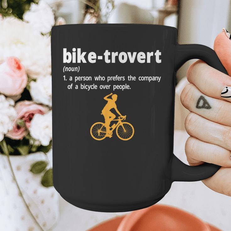 Bike-Trovert Bicycle Humor Definition Introvert Graphic Print Coffee Mug Bike-Trovert Bicycle Humor Definition Introvert Graphic Print Coffee Mug