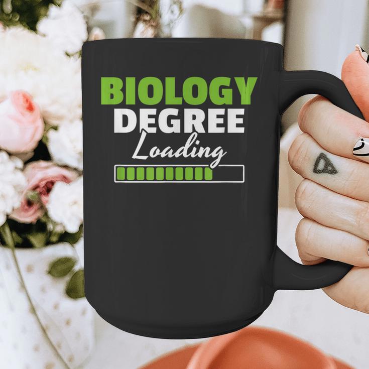 Biology Degree Loading Graduation Student Teacher Biologist Graphic Print Coffee Mug