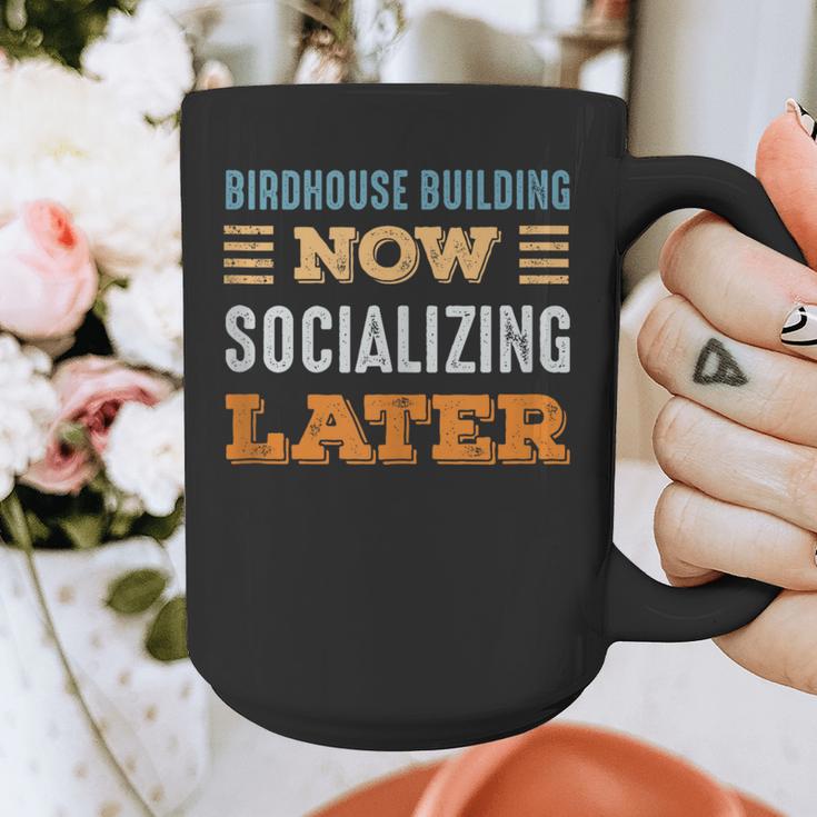 Birdhouse Building Now Minimal Socializing Introvert Graphic Print Coffee Mug Birdhouse Building Now Minimal Socializing Introvert Graphic Print Coffee Mug