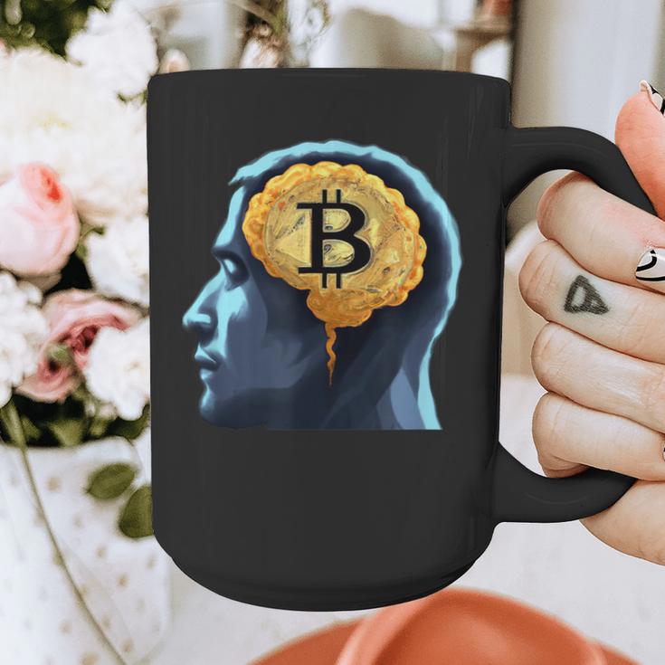 Bitcoin Human Brain Memory Clever Smart Intelligence Graphic Print Coffee Mug Bitcoin Human Brain Memory Clever Smart Intelligence Graphic Print Coffee Mug