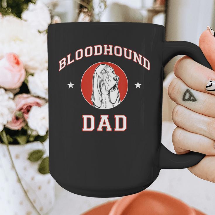 Bloodhound Dad Dog Father Graphic Print Coffee Mug