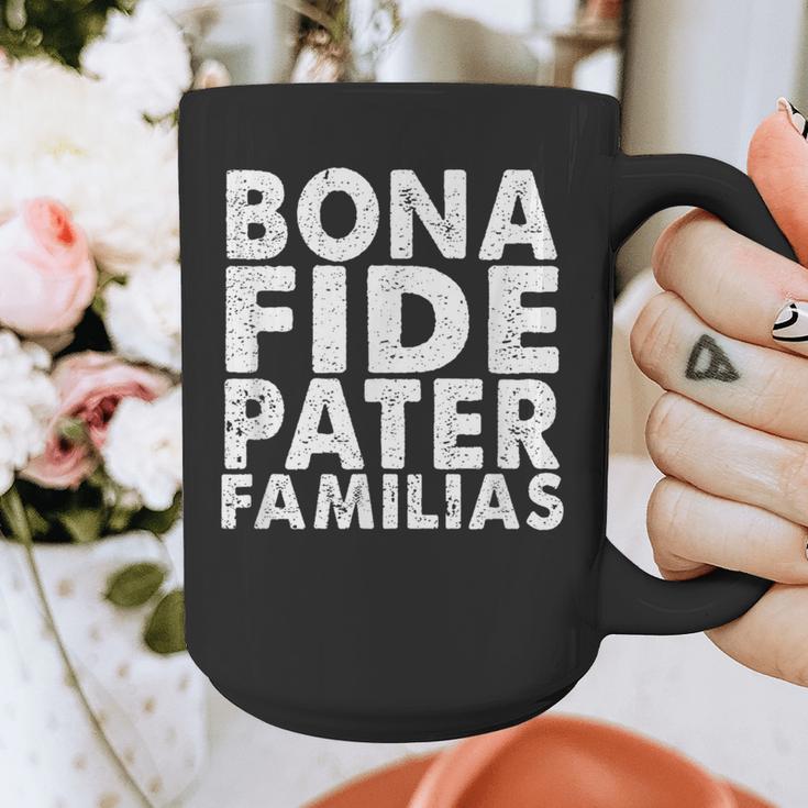 Bona Fide Pater Familias Best Dad Father's Day Shirt Graphic Print Coffee Mug