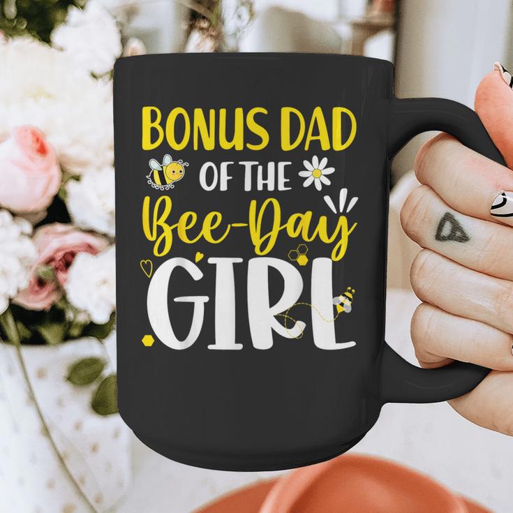 Bonus Dad Of The Bee Day Girl Birthday Party Family Graphic Print Coffee Mug Bonus Dad Of The Bee Day Girl Birthday Party Family Graphic Print Coffee Mug