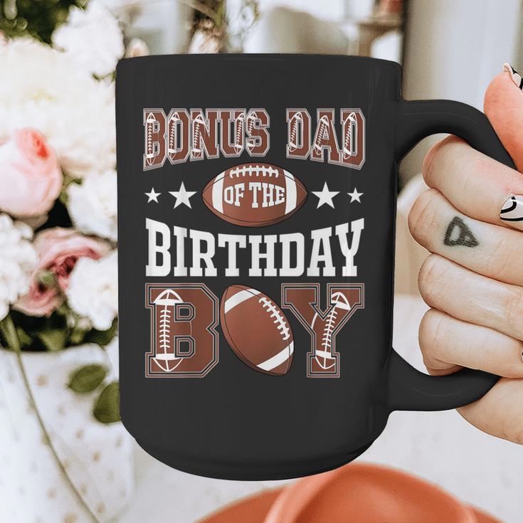 Bonus Dad Of The Birthday Boy Football Game Day Graphic Print Coffee Mug Bonus Dad Of The Birthday Boy Football Game Day Graphic Print Coffee Mug