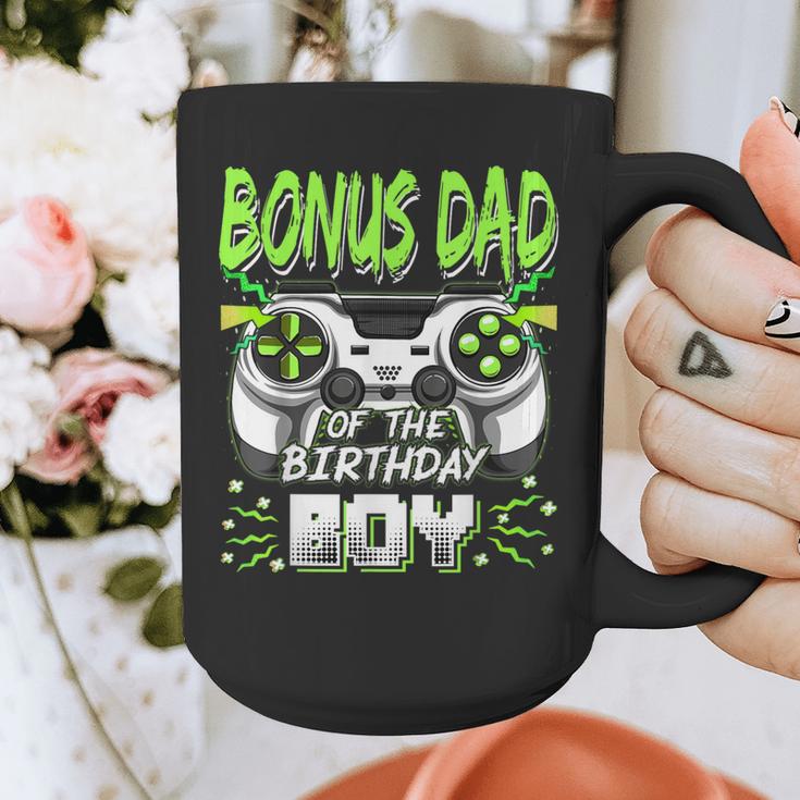 Bonus Dad Of The Birthday Boy Video Game Bday Party Graphic Print Coffee Mug