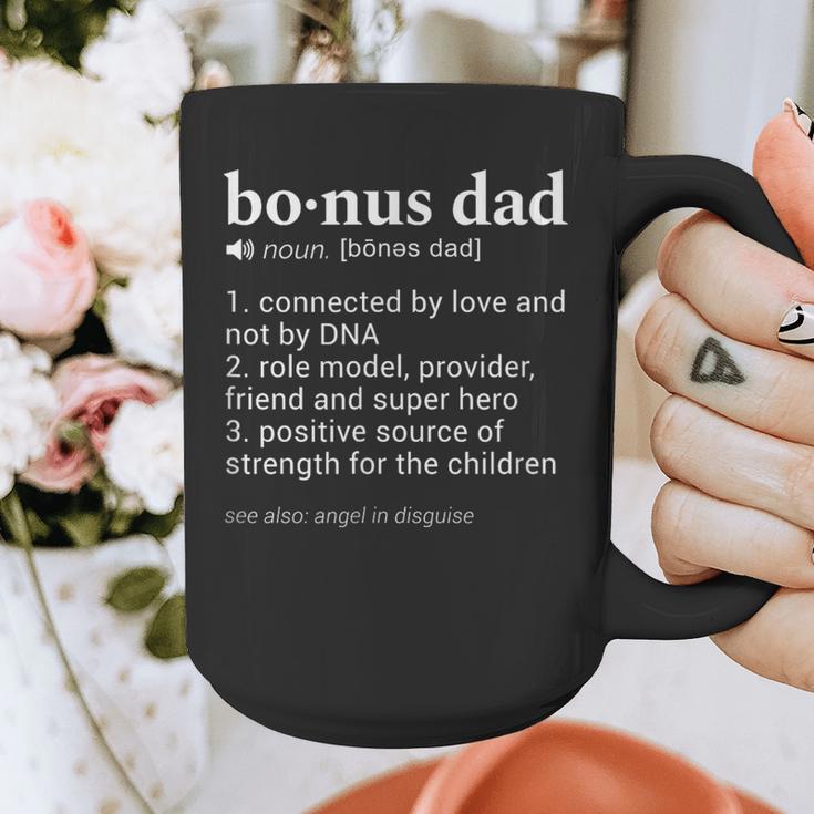 Bonus Dad Dictionary Definition For Your Step Dad Graphic Print Coffee Mug