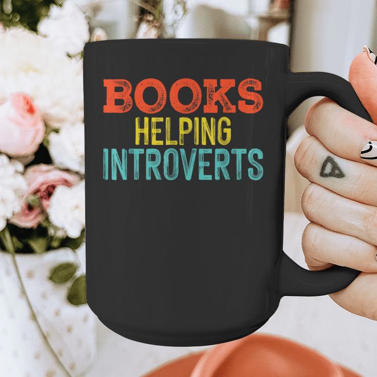 Books Helping Introverts I Introvert Graphic Print Coffee Mug Books Helping Introverts I Introvert Graphic Print Coffee Mug