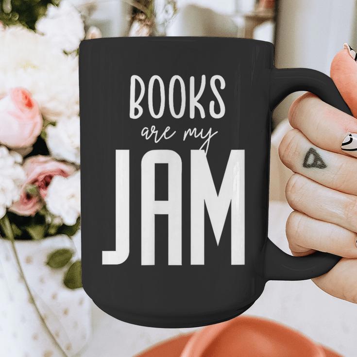 Books Are My Jam Graphic For Introverts Graphic Print Coffee Mug Books Are My Jam Graphic For Introverts Graphic Print Coffee Mug