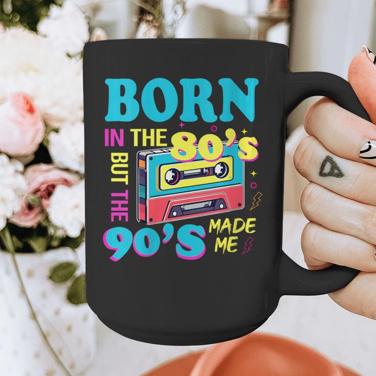 Born In The 80's But 90's Made Me Nostalgia Cassette Tape Graphic Print Coffee Mug