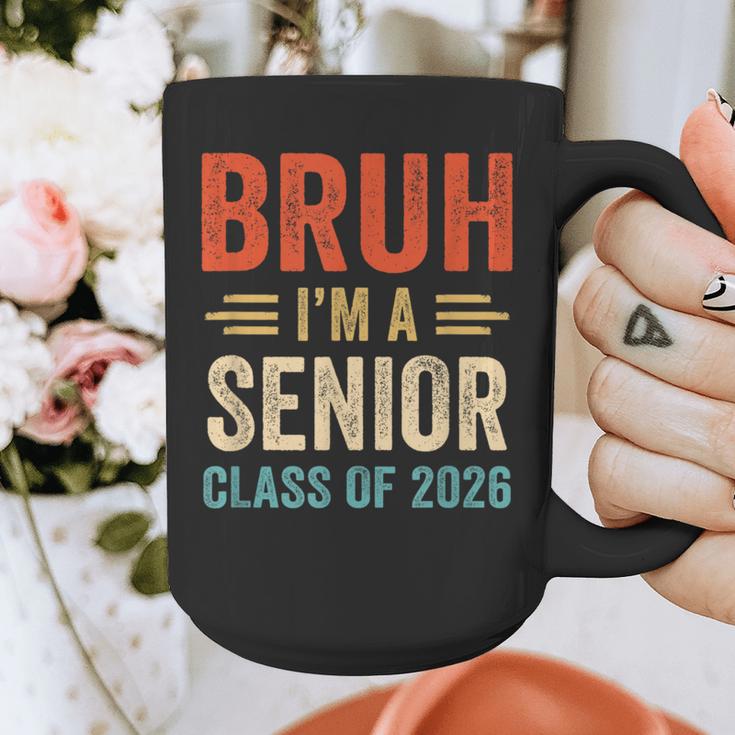 Bruh I'm A Senior Class Of 2026 Graduation Senior 2026 Graphic Print Coffee Mug