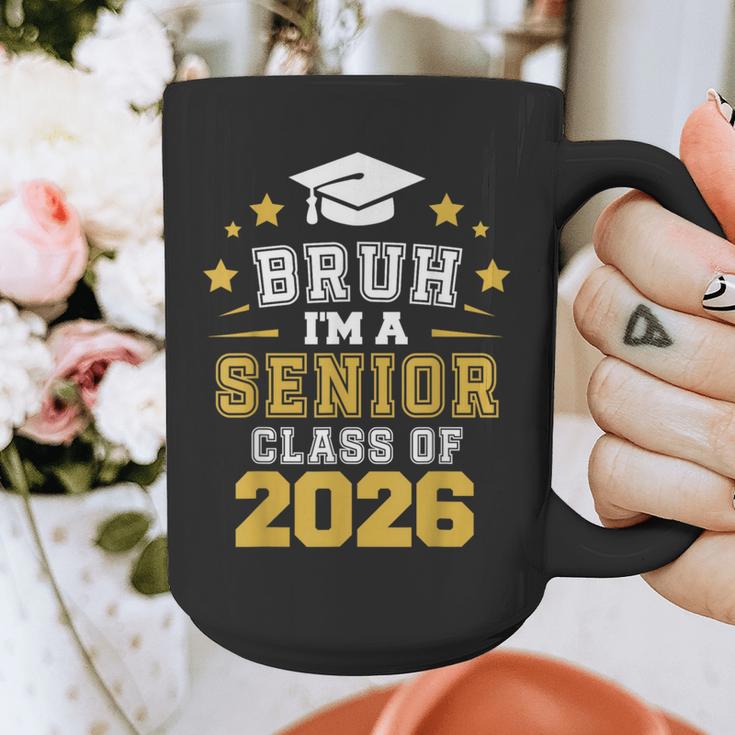 Bruh I'm A Senior Class Of 2026 Graduation School Graphic Print Coffee Mug