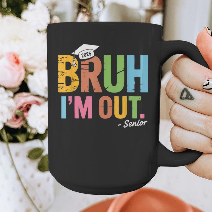 Bruh I'm Out Senior Graduation Graphic Print Coffee Mug