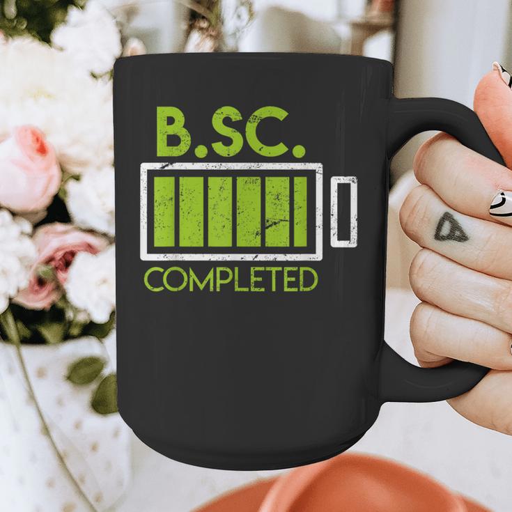 Bsc Completed Bachelor Of Science Graduation 2025 Graphic Print Coffee Mug