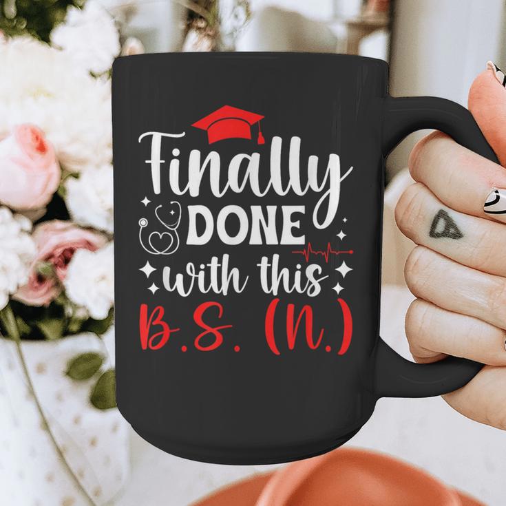 BSN Bachelor Of Science In Nursing Graduation Graphic Print Coffee Mug