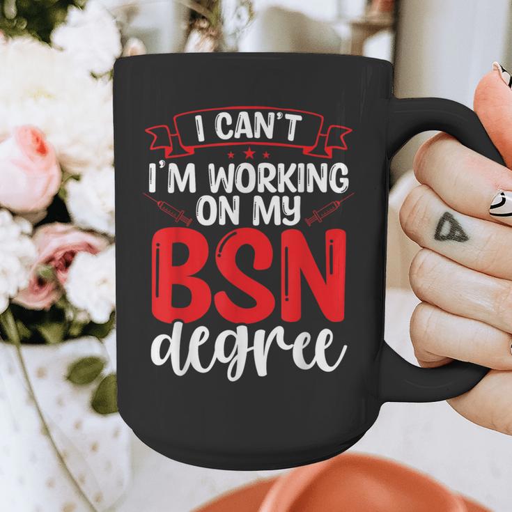 BSN Nurse Graduation Essentials BSN Nursing School Student Graphic Print Coffee Mug