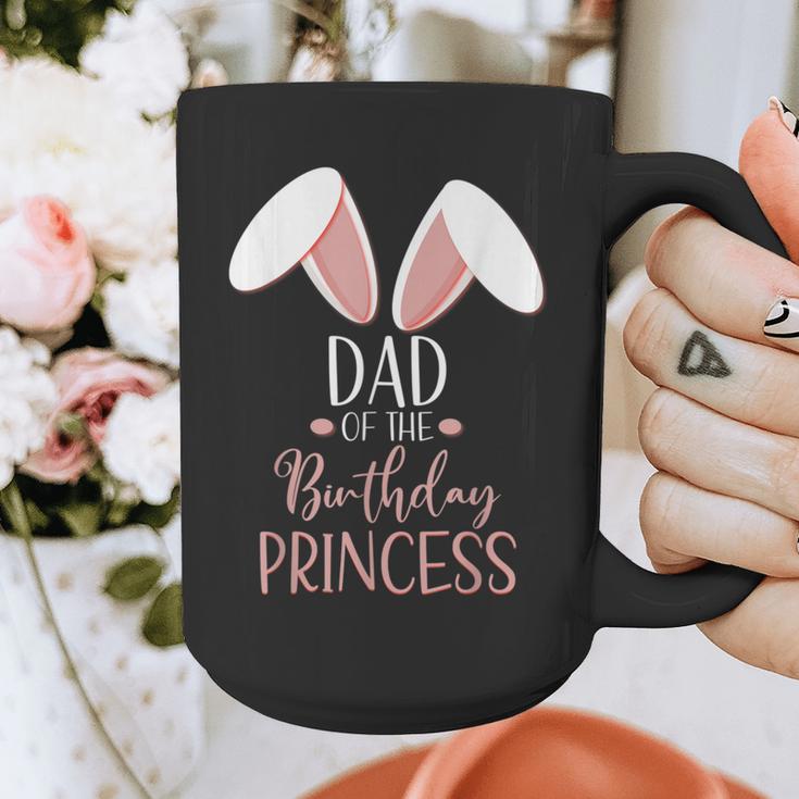 Bunny Dad Of The Birthday Princess Matching Family Graphic Print Coffee Mug
