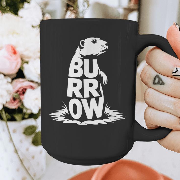 Burrow Prairie Dog Word Art Introvert Nature Retreat Men Women Kids Graphic Print Coffee Mug Burrow Prairie Dog Word Art Introvert Nature Retreat Men Women Kids Graphic Print Coffee Mug