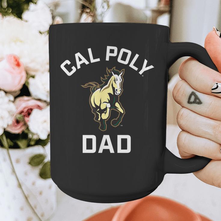Cal Poly Mustangs Arched Dad Graphic Print Coffee Mug Cal Poly Mustangs Arched Dad Graphic Print Coffee Mug