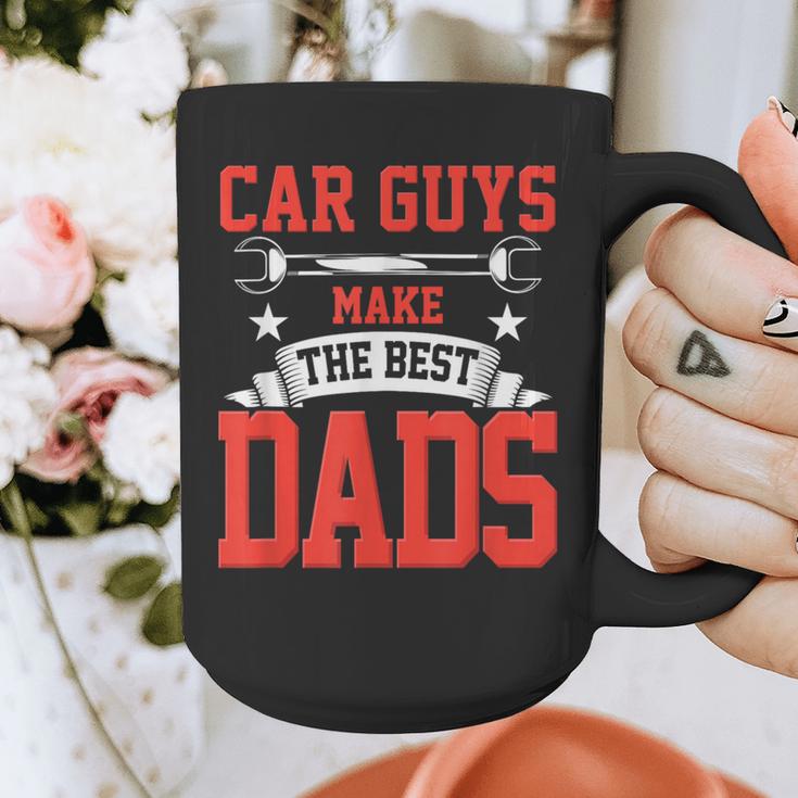 Car Guys Make The Best Dads Garage Mechanic Dad Graphic Print Coffee Mug