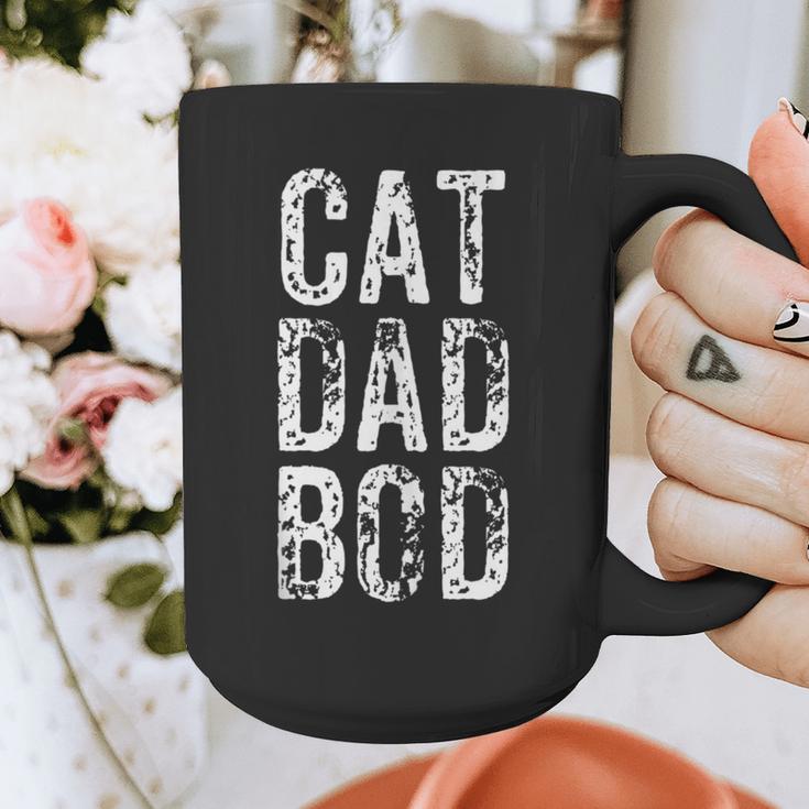 Cat Dad Bod Pet Owner Fitness Gym Graphic Print Coffee Mug Cat Dad Bod Pet Owner Fitness Gym Graphic Print Coffee Mug